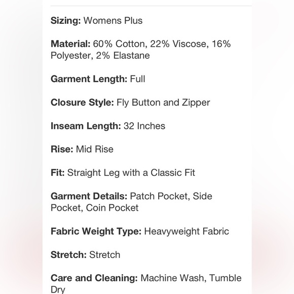 Levi's® Women's Plus Size Mid-Rise Classic
Straight Jeans - Lapis Dark Horse 20 - Picture 5 of 6